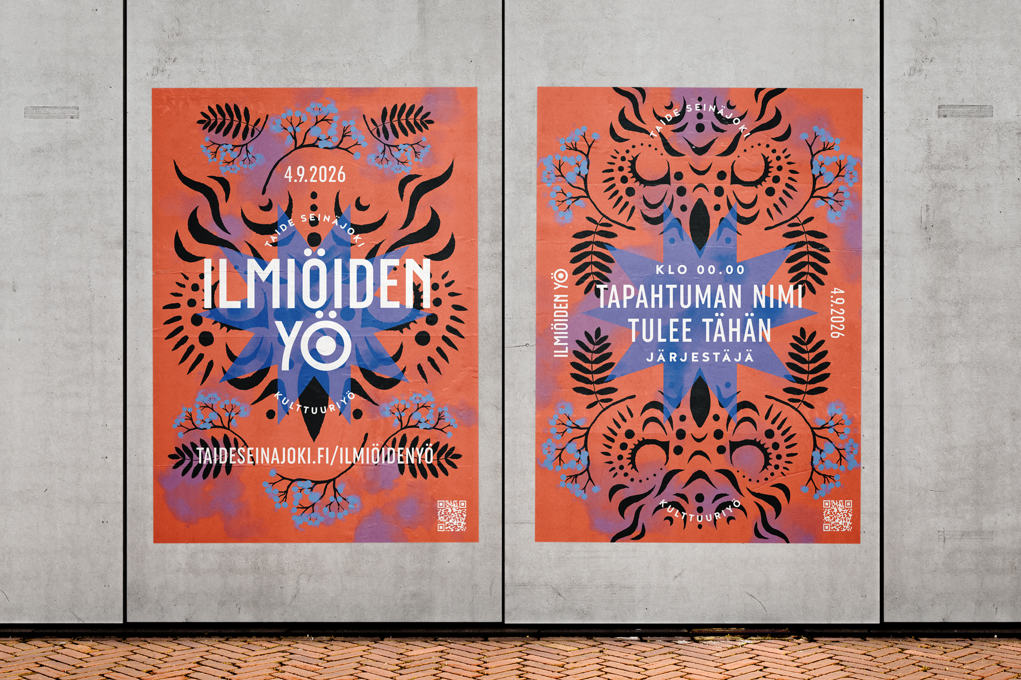 Ilmiöiden Yö: Event posters