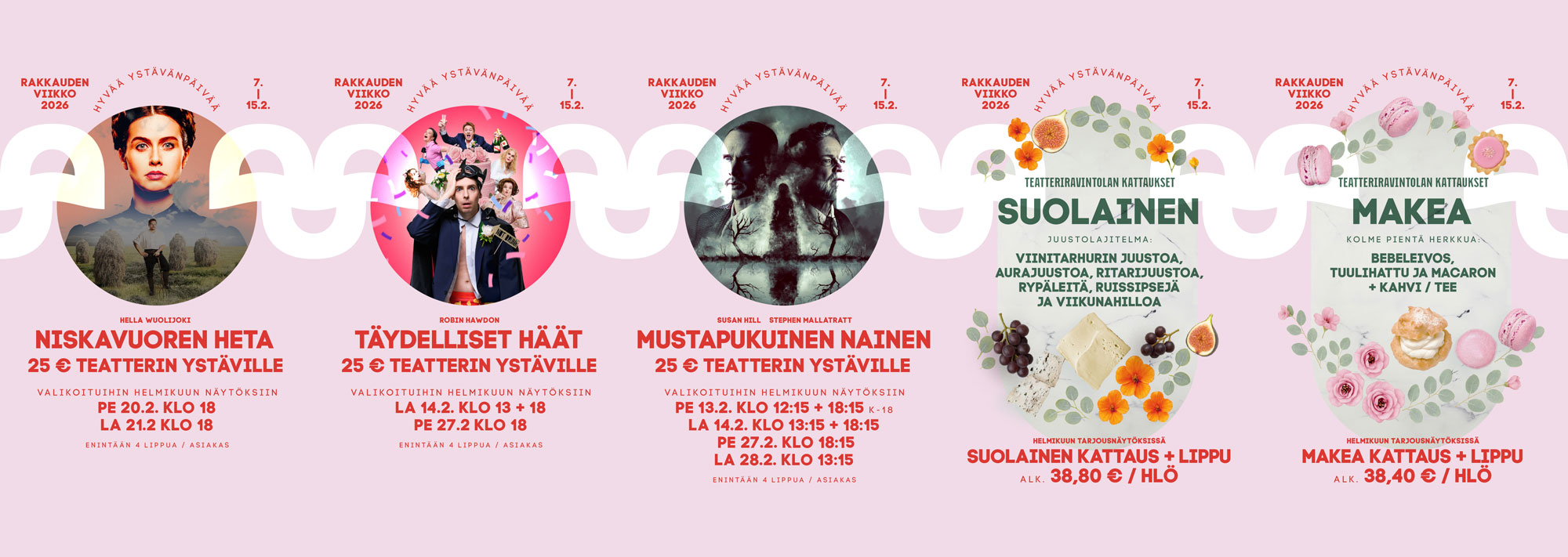 Seinäjoki City Theatres Valentine's Day Campaign