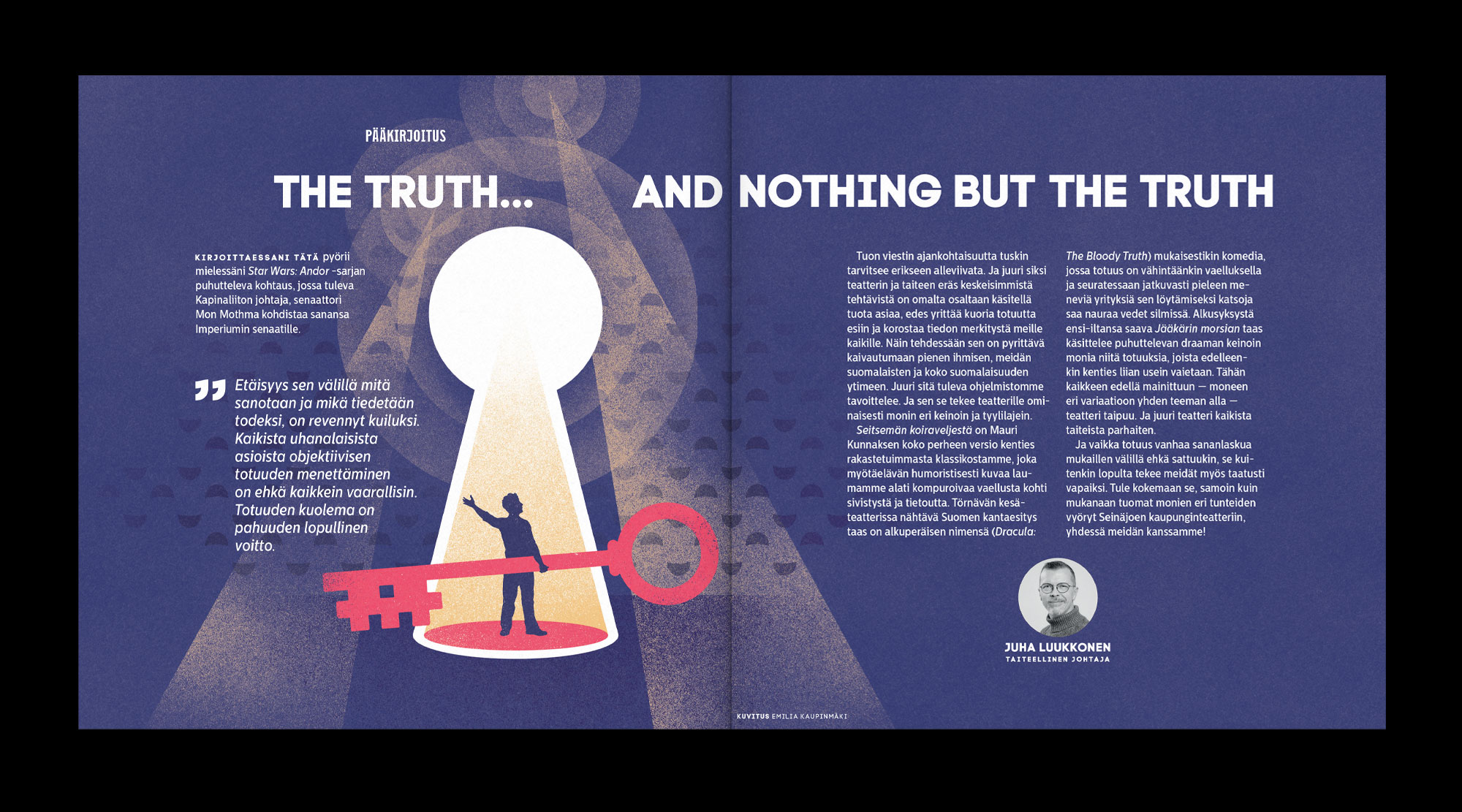 Seinäjoki City Theatre: Editorial Illustration