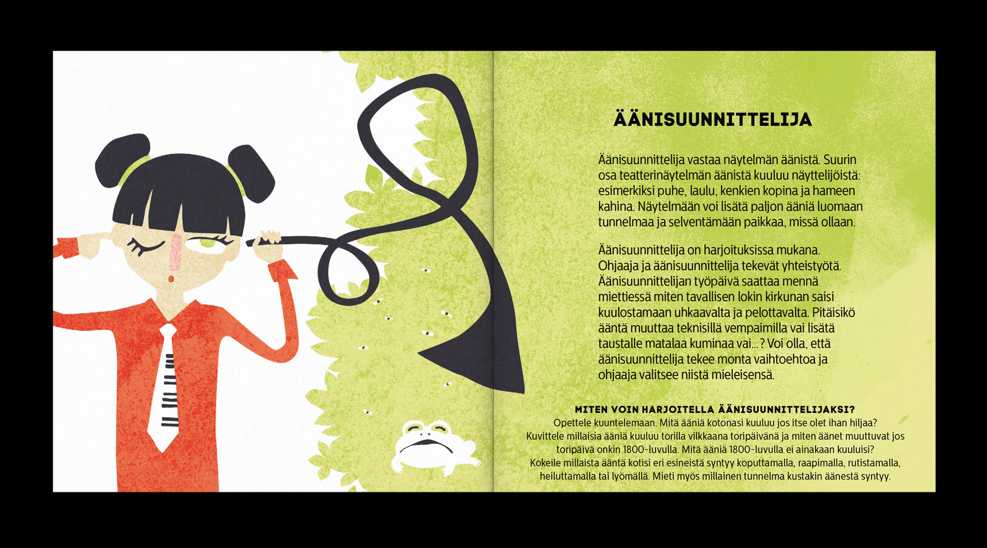 Spot's Theatre Adventure, playbill