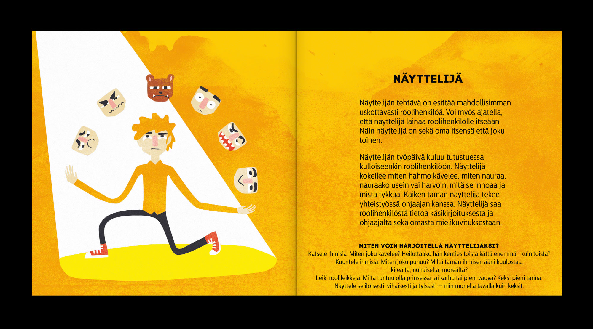 Spot's Theatre Adventure, playbill