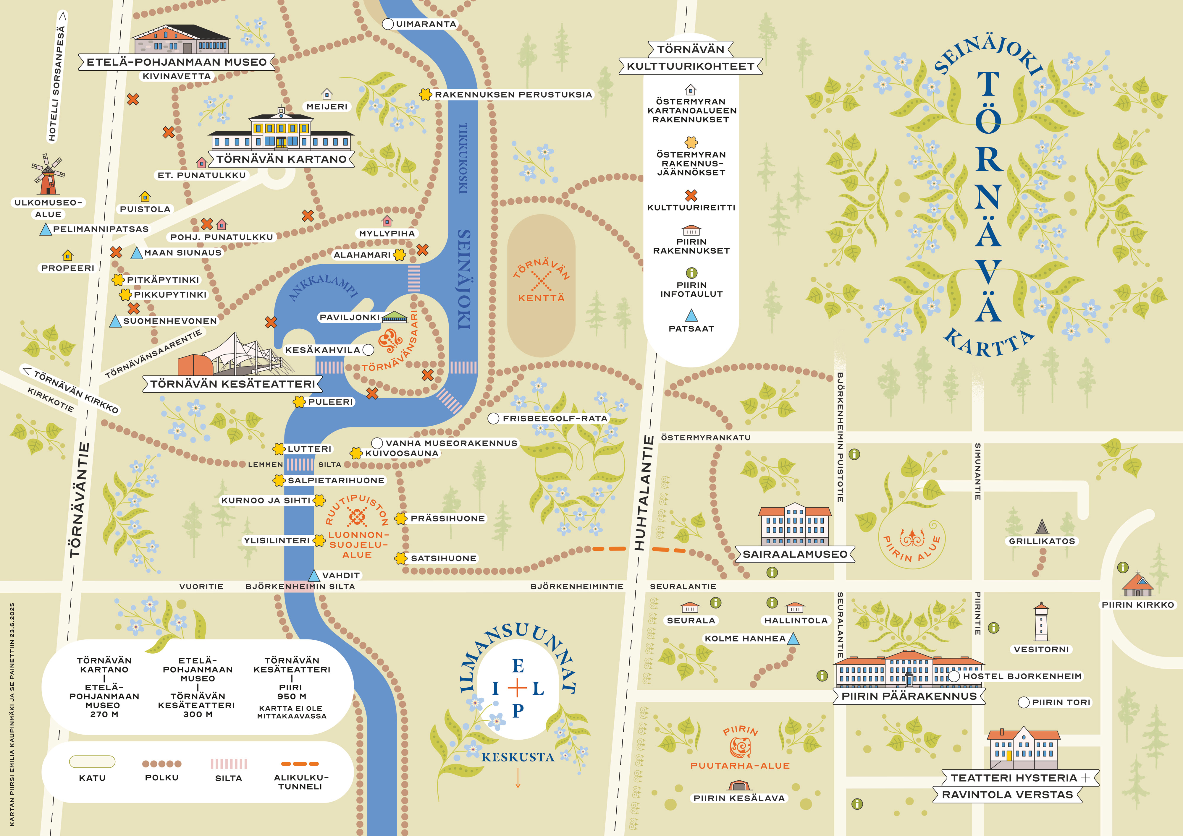 Törnävä Culture Map